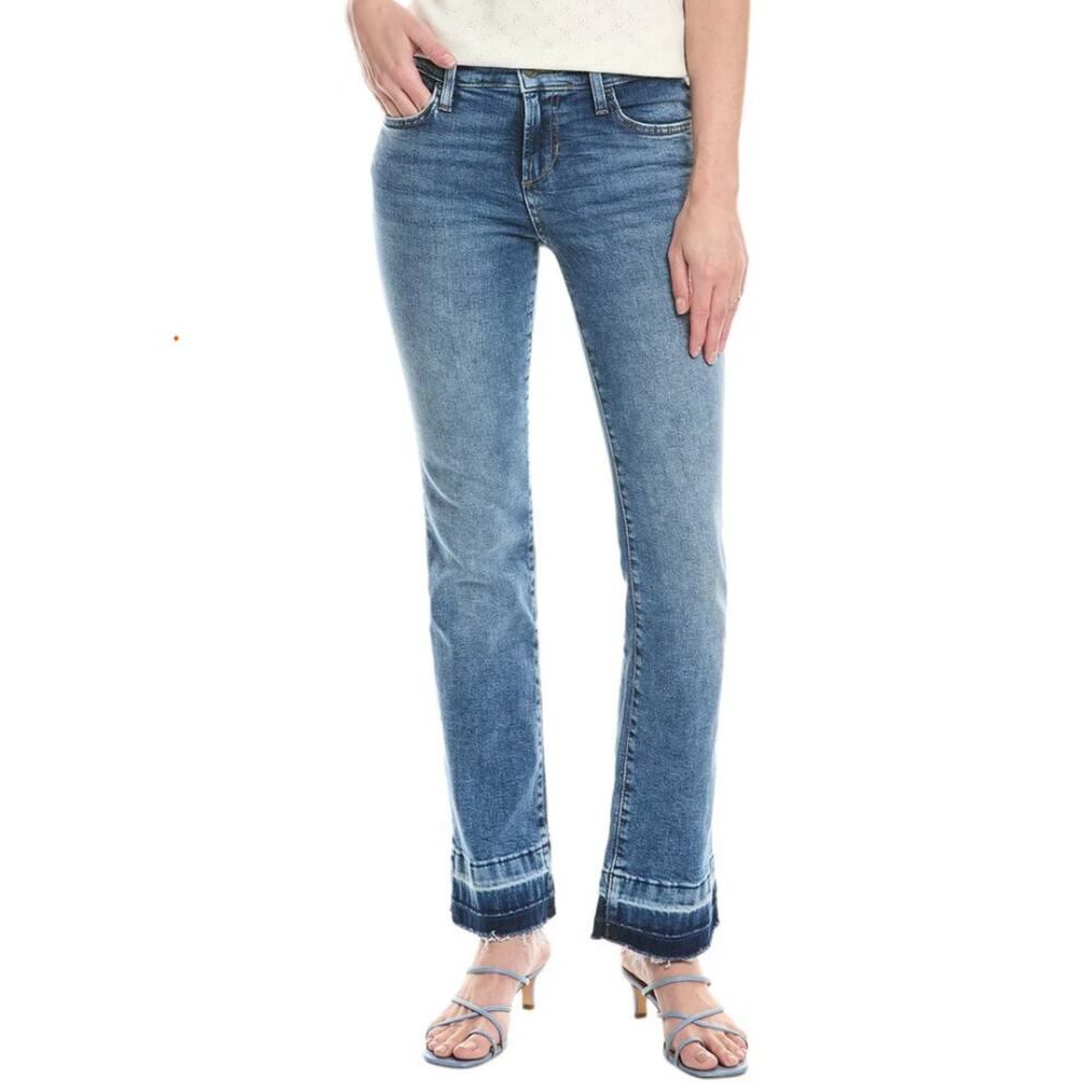 Joe's Jeans Mid Rise Fly Away Flare Jeans Womens 24 27x31 Light Wash $198 MSRP‎